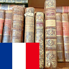 ANTIQUE BOOK IN FRENCH from 1700s -Historical Collectible Text from 18th Century segunda mano  Embacar hacia Mexico