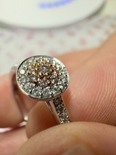 Pink argyle diamonds for sale  MANCHESTER