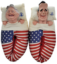 Usado, Chinelo Linden 1988 Sleeping Partnerz President George H. W. Bush & Barbara Bush comprar usado  Enviando para Brazil