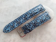 Pulseira de relógio de couro com estampa de píton 20 mm/18 mm cor preta azul comprar usado Pulseira de relógio de couro com estampa de píton 20 mm/18 mm cor preta azul comprar usado  Enviando para Brazil