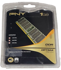 Usado, Módulo de memória DIMM desktop PNY Optima 1GB DDR 400 MHz PC3200 (MD1024SD1-400) comprar usado  Enviando para Brazil