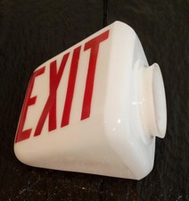 Vintage glass exit for sale  Rock Island