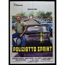 Manifesto poliziotto sprint usato  Nocera Superiore