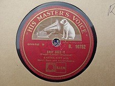 EARTHA KITT - Easy Does It / Mink Shmink 78 rpm disc comprar usado  Enviando para Brazil