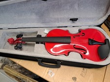 Red violin case for sale  UXBRIDGE