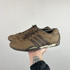 Tênis de corrida vintage Adidas Toscana Goodyear marrom acolchoado tamanho EUA 10 comprar usado  Enviando para Brazil