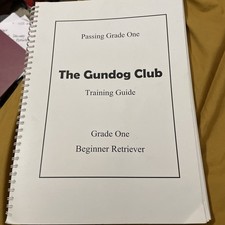 gundog training book for sale gundog training book for sale BIGGLESWADE