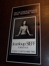 Affiche jeanloup sieff d'occasion  Ciry-le-Noble