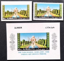 1967 ajman mnh usato  Novara