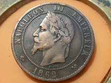 Centimes napoleon iii d'occasion  Pont-de-l'Arche
