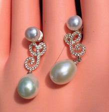 Diamond pearl drop for sale  BARNSLEY