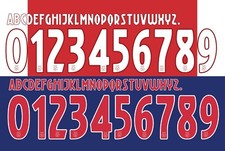 Conjunto de nome e número para Ajax Amsterdam para temporada 2017/2018 futebol em casa/fora comprar usado  Enviando para Brazil