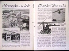 1931 flying motorcycles for sale  Diamond Point