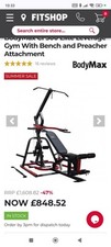 Body max cf500 for sale  CHORLEY