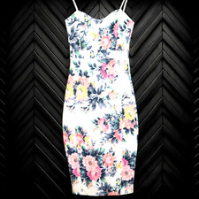 Boohoo size white for sale  OAKHAM