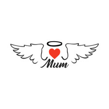 Mum angel wings for sale  HARROW