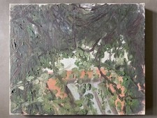 Tableau peinture paysage d'occasion  Condé-sur-Vesgre