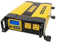 Usado, Inversor DEWALT 1000W DXAEPI1000 LCD display e duas tomadas de 120 volts comprar usado  Enviando para Brazil