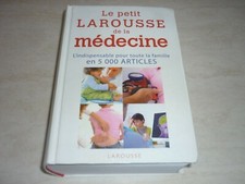 Petit larousse médecine d'occasion  France