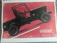 Mahindra roxor operator for sale  Durham