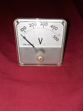Voltmetre aiguille alternatif d'occasion  Mortagne-du-Nord