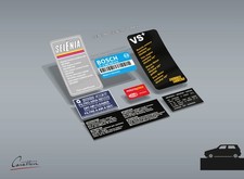 KIT ADESIVI FIAT UNO prima serie (anche Turbo i.e. ) - 8 adesivi comprar usado  Enviando para Brazil