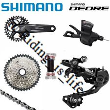 Novo Shimano Deore M6000 1X10 10 velocidades conjunto de grupo MTB com pedivela M5100 CS-500-10 42T comprar usado  Enviando para Brazil