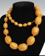 Beaded faux butterscotch for sale  WELLINGBOROUGH