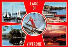 Cartolina postcard lago usato  Milano