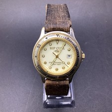 Vintage Ripcurl 9452 Relógio de Conversa Reta com Pulseira de Couro (J) MO#8771 comprar usado  Enviando para Brazil