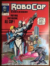 Usado, Robocop #1 1987 Chave Marvel Quadrinhos Revista Tamanho Adaptação Filme comprar usado  Enviando para Brazil