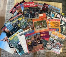 Lot 20ea 1970s Street Chopper Magazine Custom, David Mann, Big Bike, Easyriders comprar usado  Enviando para Brazil