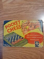 Vintage pocket chess for sale  Indian Springs