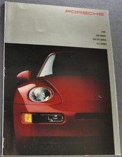 1992 porsche brochure for sale  Olympia