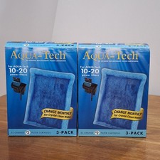 Usado, 2 filtros de aquário Aqua-Tech EZ-Change #2 cartuchos 10-20G pacote com 3 5 filtros totais comprar usado  Enviando para Brazil