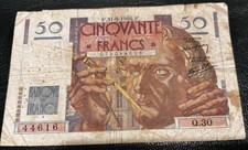 Banknote francs .31 for sale  STOKE-ON-TRENT