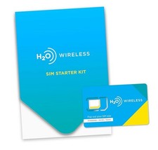 H2o wireless sim for sale  Redford