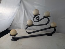 Black metal curved for sale  HEREFORD