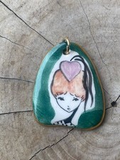 Pendentif céramique 1950 d'occasion  Figeac