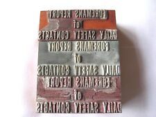 Vintage industrial printing for sale  Youngstown