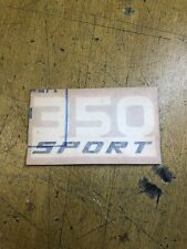 Autocollant 350 sport d'occasion  Verneuil-l'Étang