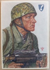 1940 fallschirmjager paratroop usato  Milano