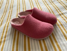 Birkenstock pink wool for sale  HYTHE