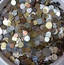 Lote de 1 libra/libra/454 gramas de moedas mistas do mundo estrangeiro frete grátis  comprar usado  Enviando para Brazil