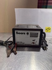 Usado, CARREGADOR DE BATERIA VINTAGE SEARS #608.718310 6-AMP 6/12 Volts testado funcionando comprar usado  Enviando para Brazil