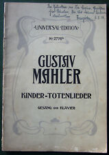 Gustav mahler kinder gebraucht kaufen  Stuttgart