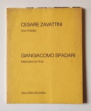 Cesare zavattini giangiacomo usato  Torino