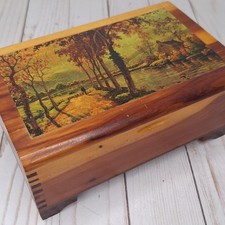 Vtg wooden cedar for sale  Savannah