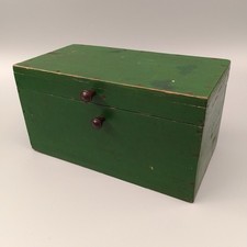 Caja de herramientas de madera usada hecha a mano estuche de almacenamiento equipo de taller y herramientas hágalo usted mismo segunda mano  Embacar hacia Mexico
