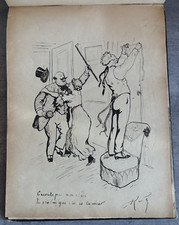 Lot caricatures dessins d'occasion  Tourlaville